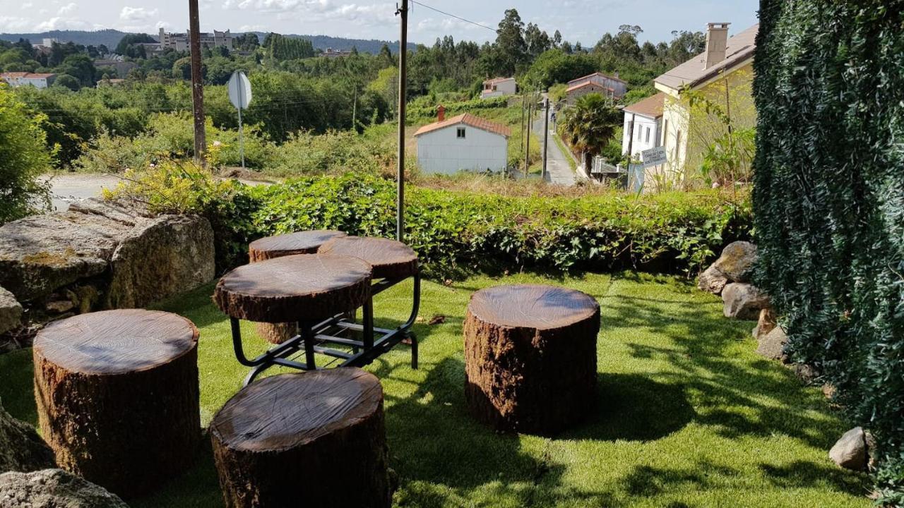 Casa De Piedra Tipica Villa Santiago de Compostela Dış mekan fotoğraf